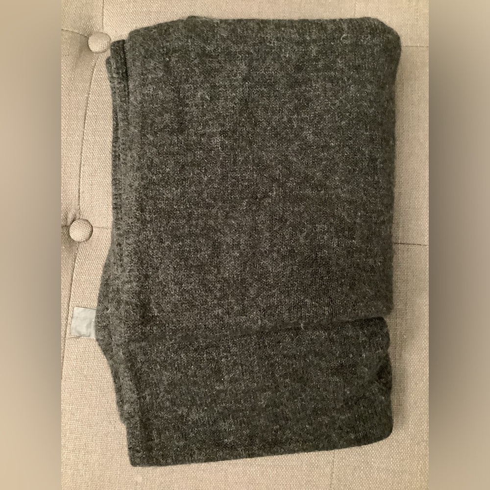 Zara gray winter scarf very warm and long